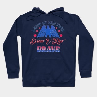 BRAVE DADDY U ROY - LAND OF THE FREE Hoodie